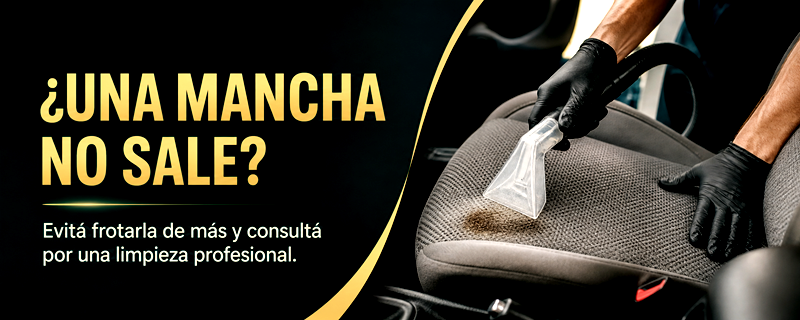 Consejo sobre manchas difíciles en el tapizado
